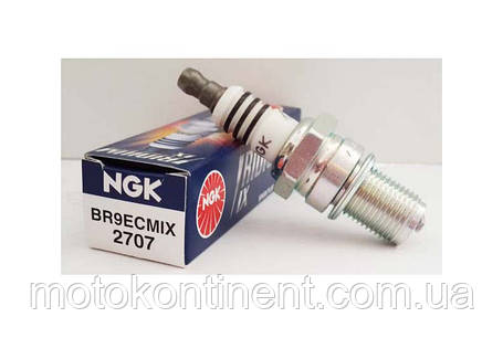 NGK BR9ECMIX мото свічки запалювання NGK 2707 / BR9ECMIX, фото 1