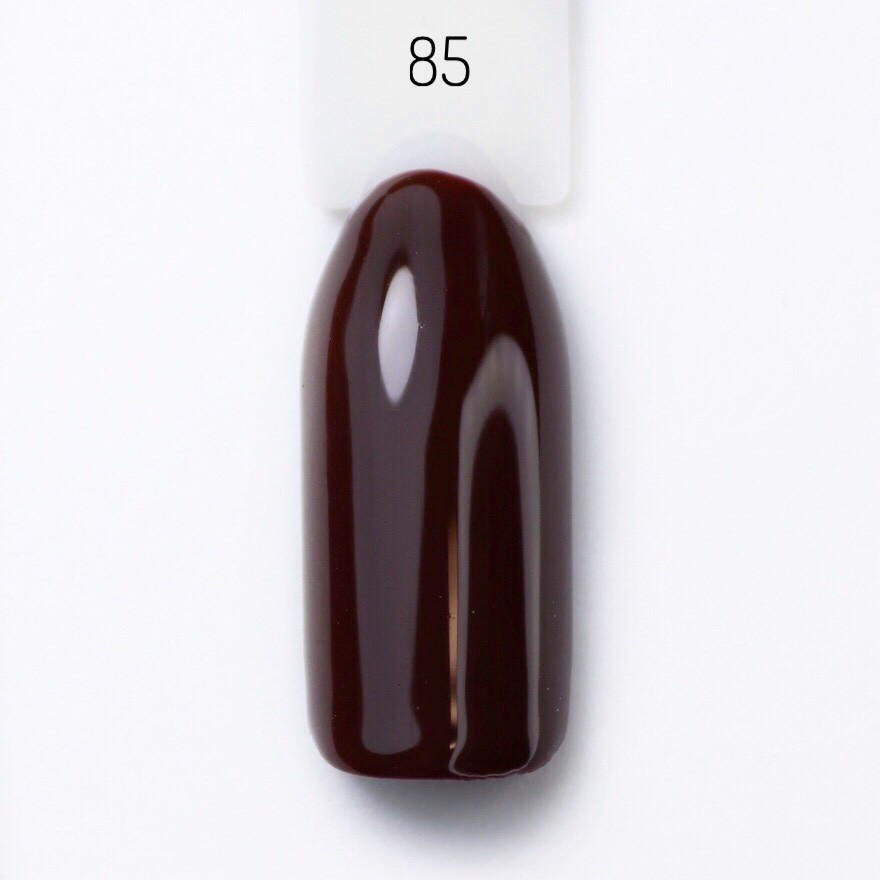 Гель-лак для нігтів Bravo №85 Коричневий Шоколад Chocolate 10мл