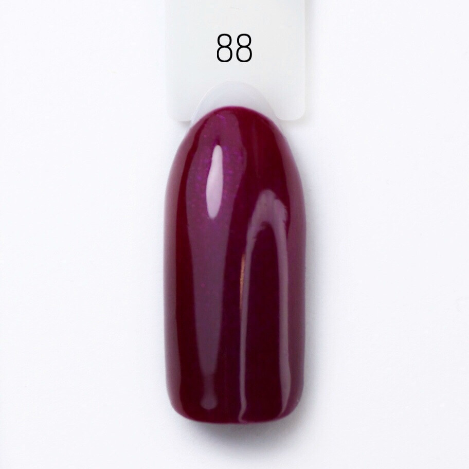 Гель-лак для ногтей Bravo №88 Бордовый Glory 10мл, фото 1