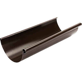 Ринва металева d 150, довжина 4 м, Galeco Stal Темно-коричневий RAL8019