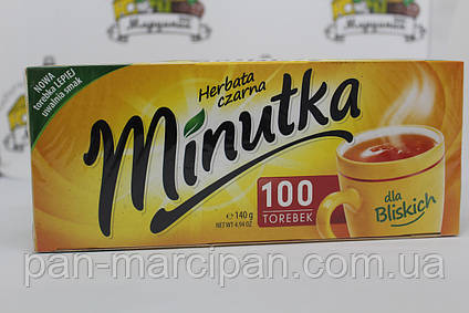 Чай чорний Minutka 100 пак