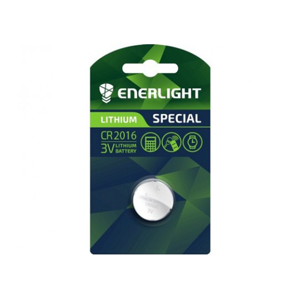 Дискова батарейка Enerlight Lithium CR 2016