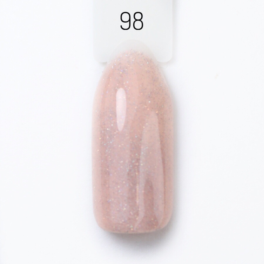 Гель-лак для нігтів Bravo №98 Райдужний рожевий Rainbow pink 10мл