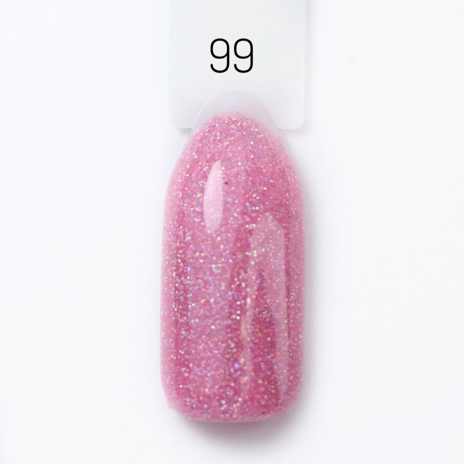 Гель-лак для нігтів Bravo №99 Райдужний Барбі Rainbow Barbie 10мл