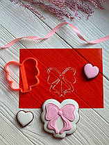 3D-формочки-вирубки для пряників "Бантик 2"