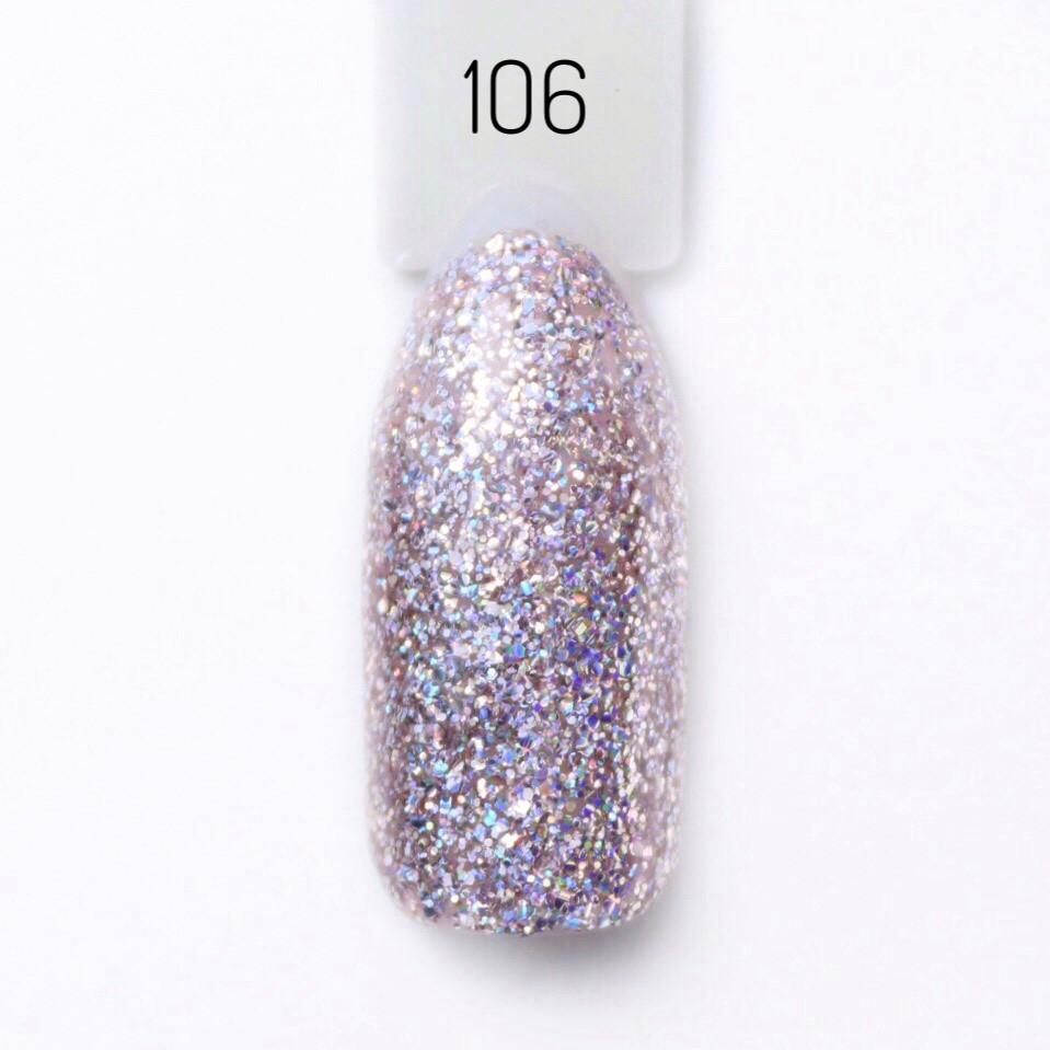 Гель-лак для нігтів Bravo №106 Діамантова троянда Diamond rose 10мл