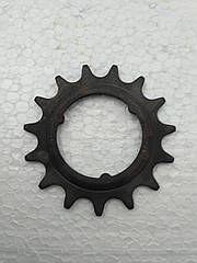 Задня зірка під роликову втулку 15з. чорна