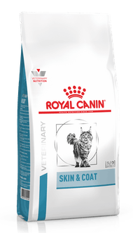 Дієтичний корм Royal Canin (Роял Канін) Skin Coat для кішок після стерилізації, при дерматозах, 1,5 кг