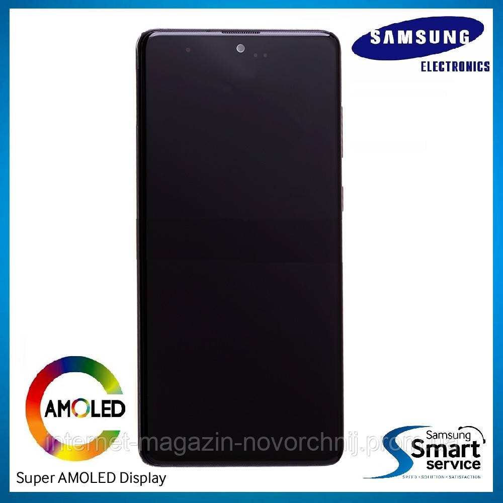 Дисплей Samsung N770 Galaxy Note 10 Lite Black Чорний GH82-22055A оригінал!