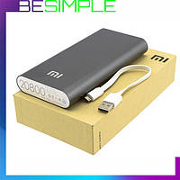 Power Bank Xiaomi 20800 mAh, Зарядное устройство, Повербанк Черный