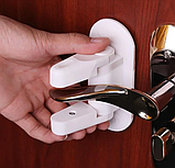Дитячий замок або засувка Door Lever Lock 1 шт (03229), фото 7