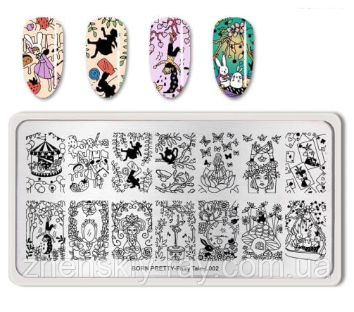 Диск для стемпінгу Born Pretty-FairyTale-L002