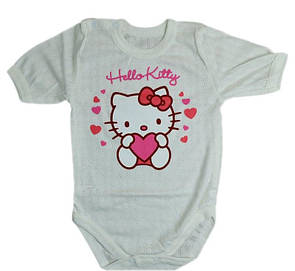 Дитячий боді з коротким рукавом для дівчинки