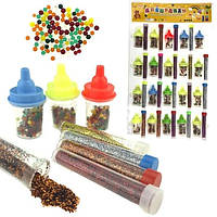 Гідрогель декоративні кульки з присипкою 20 шт