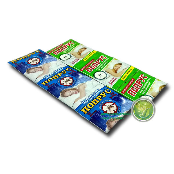 Пластины от комаров «Попрус» 10 шт (для фумигатора)