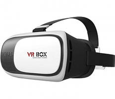 Шолом віртуальної реальності VR Box з джойстиком Білий