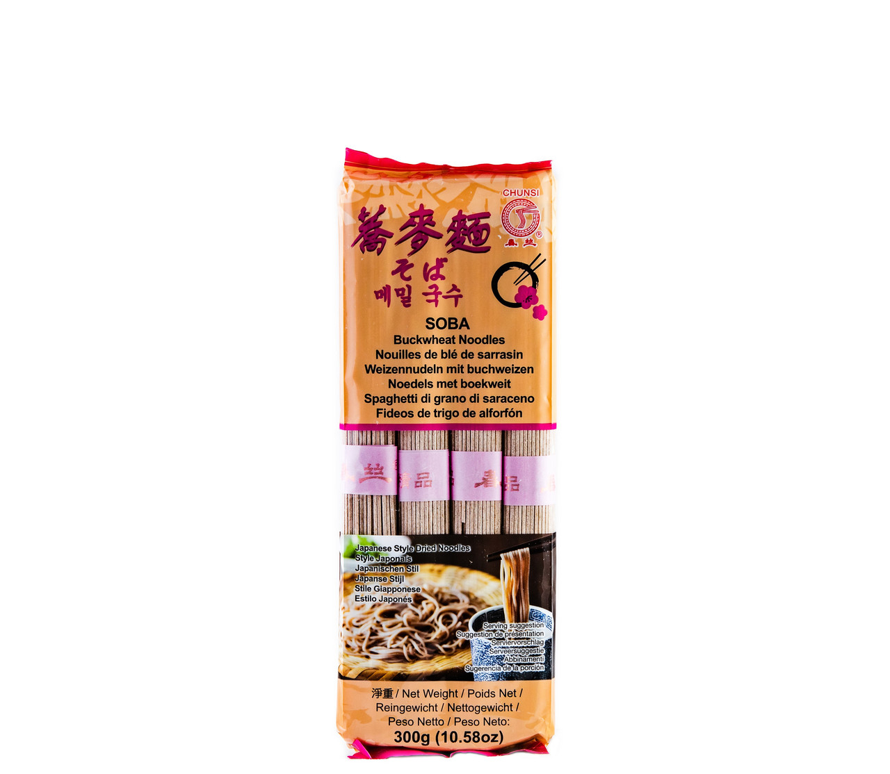 Лапша гречневая Соба Soba CHUNSI 300 г "Интернет-магазин Asia Foods"