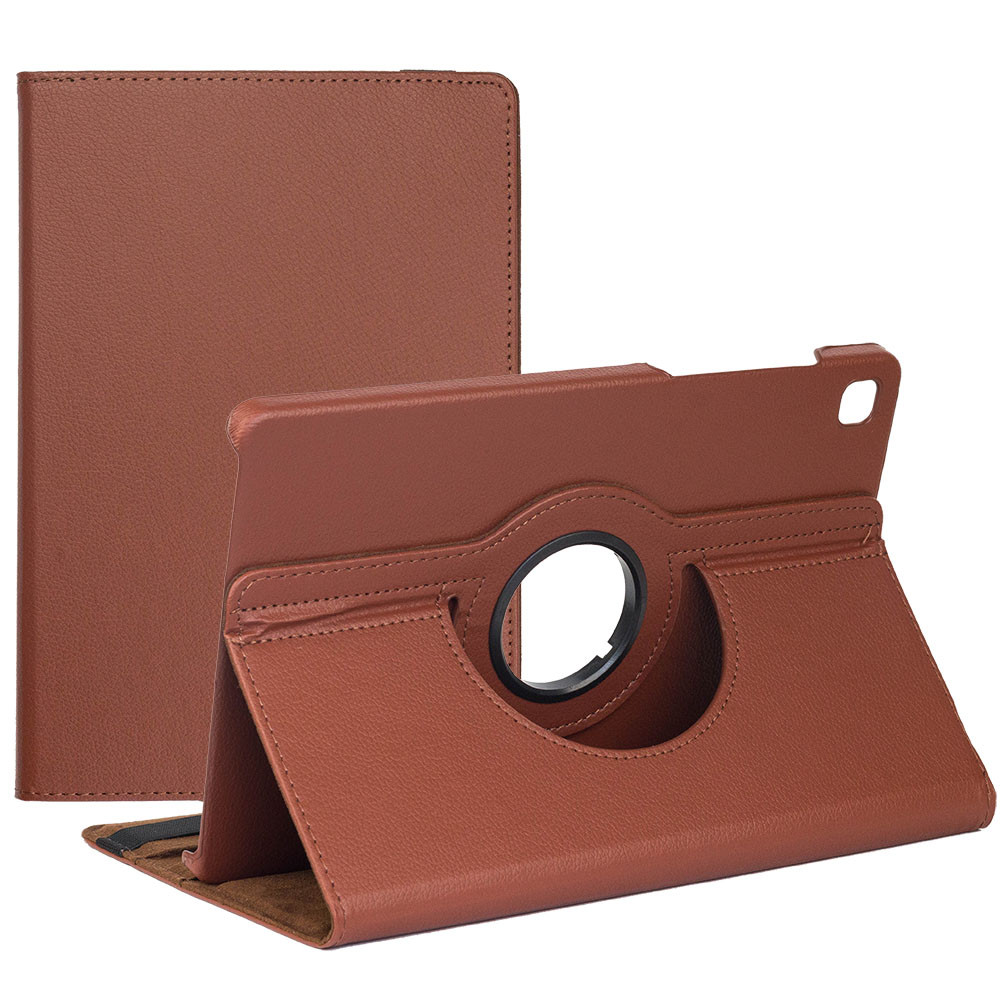 Поворотний чохол для Samsung Galaxy Tab S6 Lite SM-P610, SM-P615 Brown, фото 1