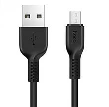 Кабель Hoco X20 micro usb длина 2 метрa Черный
