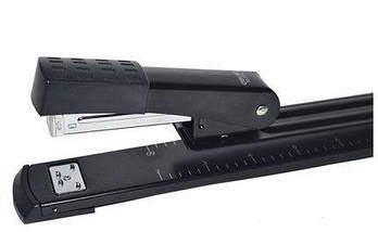 Степлер Deli 0334Е, мікс №24, №26 25 аркушів, подовжений, Степлер глибокий офісний, фото 3