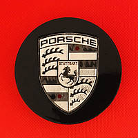 Ковпачки заглушки на литі диски в диски Порше Porsche (77/59/14), 5 601 149, чорний