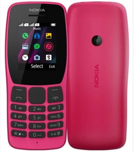 Телефон Nokia 110 Dual Sim (TA-1192) Pink