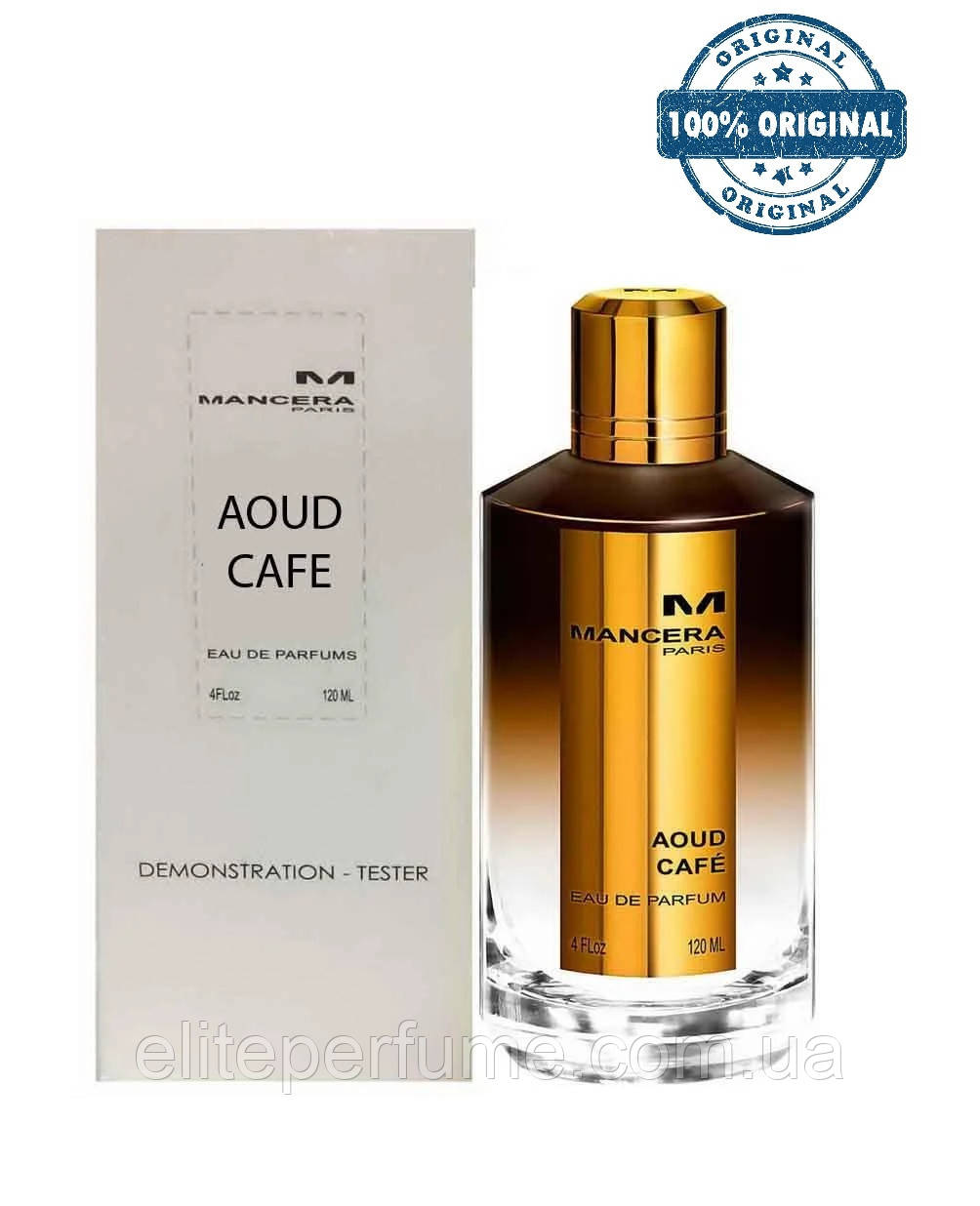 Mancera Aoud Cafe Tester 120 ml Оригінал