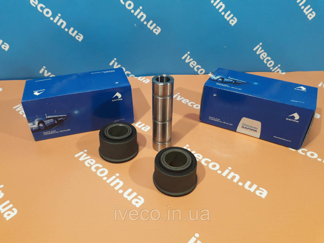 Комплект ремонтної кабіни Iveco Stralis Trakker Івеко Страліс Тракер 500357265 504021532 втулки + палець