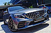 Решітка радіатора Mercedes W205 (2018+) стиль AMG GT, фото 2