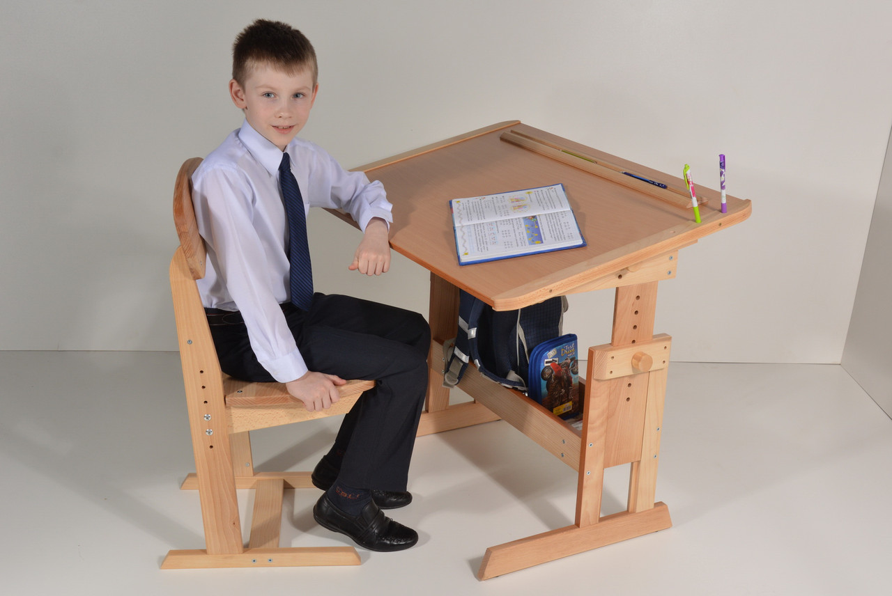 Комплект стіл і стілець учням розумничка