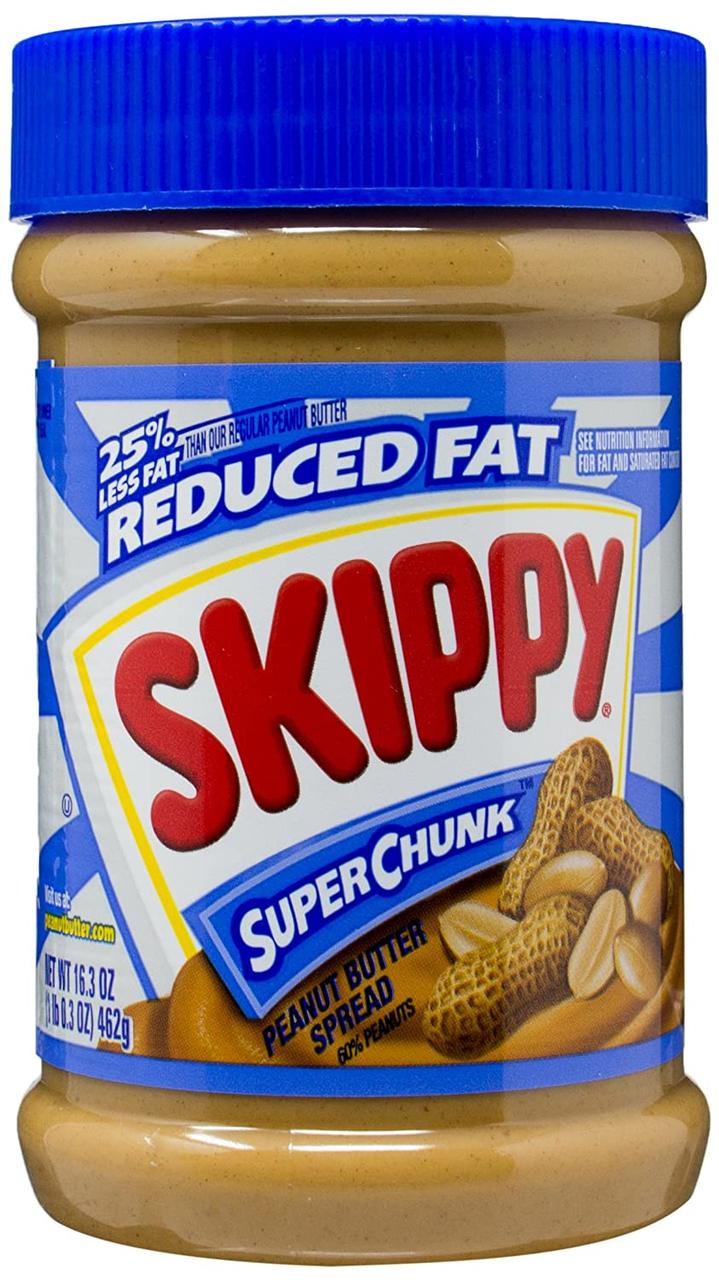 Арахісова паста Skippy Super Chunk Reduced Fat 462 g