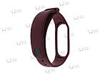 Оригінальний ремінець Mi Band 4 / 3 виробництва Xiaomi Темно-фіолетовий (XMWD02HM MYD4106TY) 1670P, фото 5