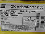 Дріт зварювальний ESAB OK Aristod 12.63 Ø 1,2 мм (18 кг), фото 2
