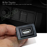 Кабель переходник USB на USB UC-1 (2.0 USB) Сamry Yaris Highlander Prius Ralink Corolla Vios Reiz Prado RAV4, фото 6