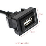 Кабель переходник USB на USB UC-1 (2.0 USB) Сamry Yaris Highlander Prius Ralink Corolla Vios Reiz Prado RAV4, фото 5
