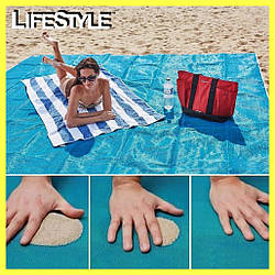 Пляжна підстилка Анти-пісок 200*150  см / Покривало / Пляжний килимок