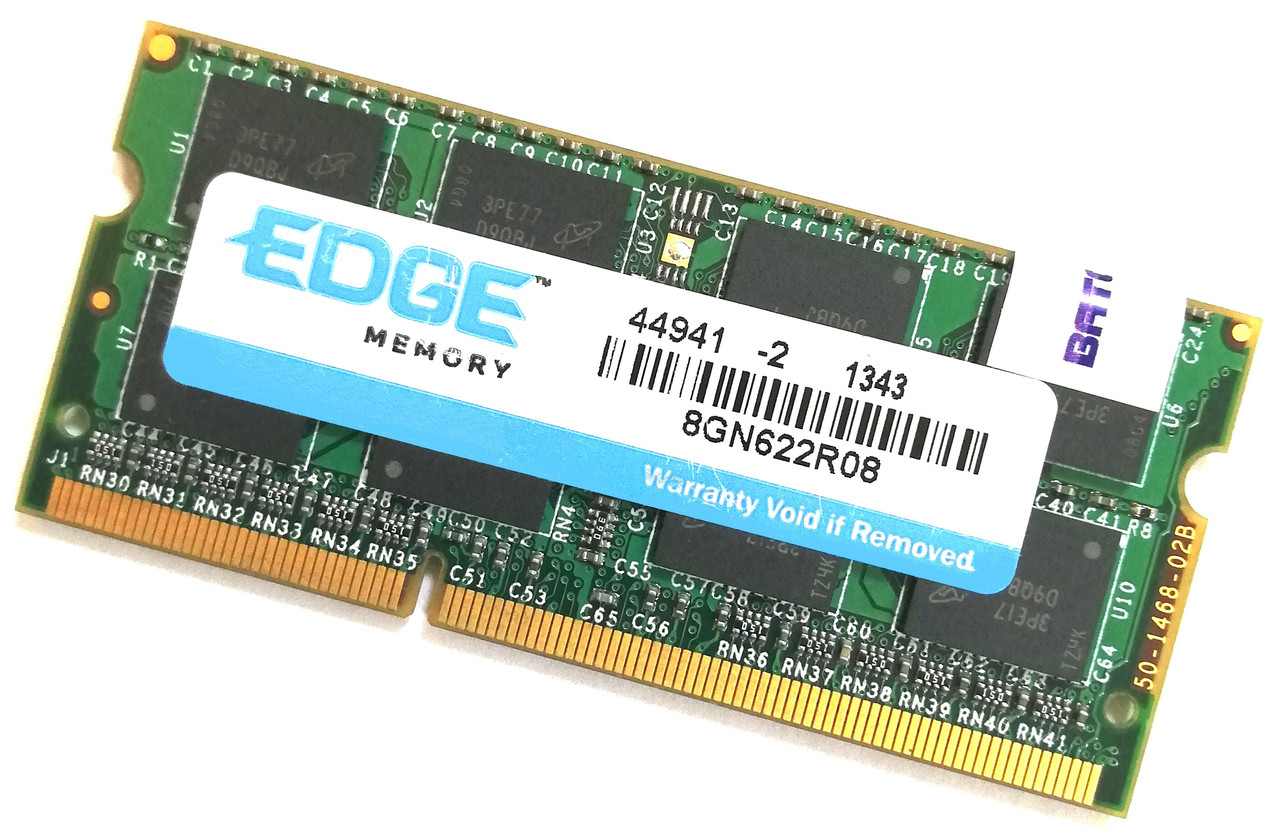 Оперативная память для ноутбука Edge SODIMM DDR3 8Gb 1600MHz 12800s 2R8 CL11 (8GN622R08) Б/У