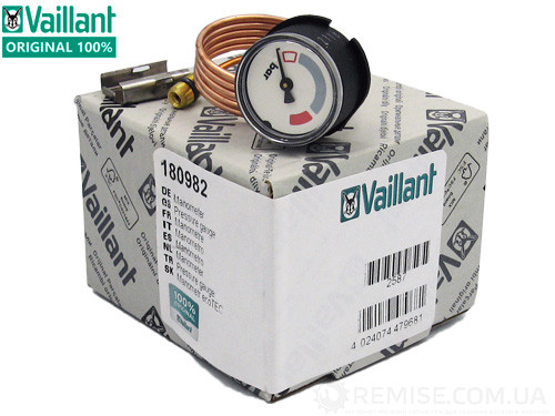 Манометр котла Vaillant atmoTEC, turboTEC Pro\Plus - 180982