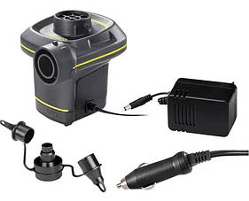 Електричний насос Intex 66634 від мережі і прикурювача (220-240 V, 12 V, 480 л/хв)