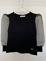 Блуза для девочки Breeze 14188 110 см Черный
