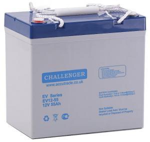 Акумулятор 60 Ач, для колясок 12В гелевий Challenger EVG 12-60