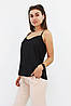 Молодіжна жіноча майка Evan, чорний, фото 4