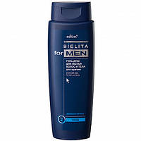 "Bielita for men" Гель-душ для миття волосся і тіла для чоловіків 400 мл