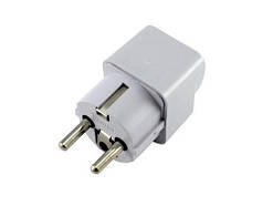 Перехідник з US UK AU на EU вилку, універсальний адаптер розетки