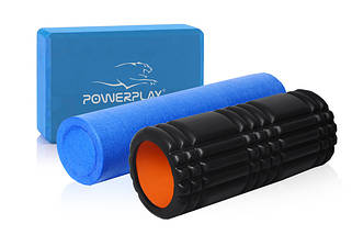 Масажні ролики, блоки для йоги