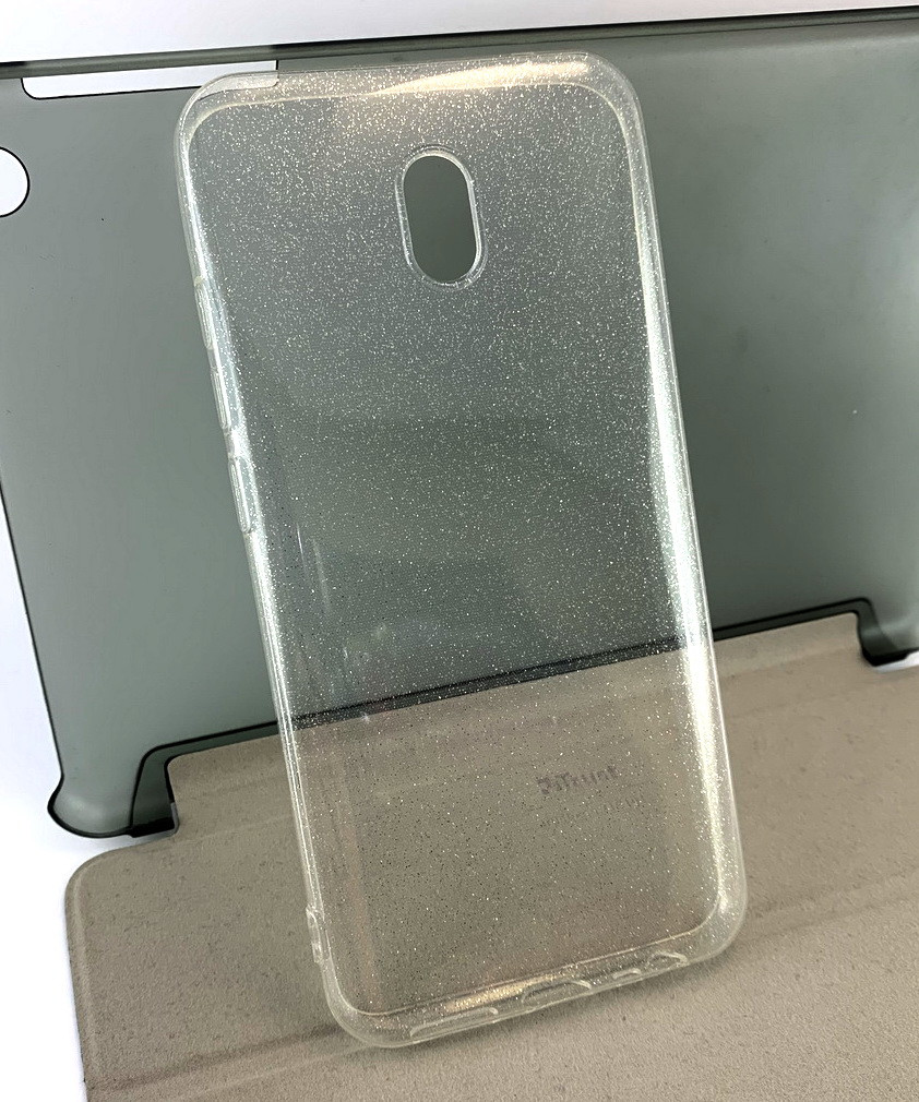 Чохол для Xiaomi Redmi 8A накладка на бампер протиударний Star прозорий з блискітками