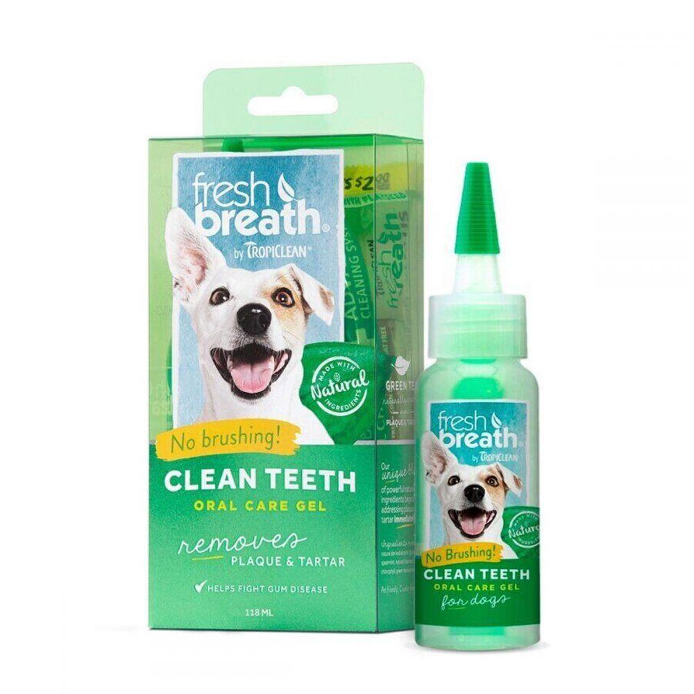 Tropiclean Clean Teeth Gel 118 мл гель для удаление зубного камня у ...