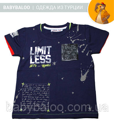Стильная футболка для мальчика "Limit Less" (от 4 до 8 лет), фото 1