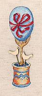 "Топиарий-дерево счастья" RTO. Набор для вышивки крестиком (CBE9009)