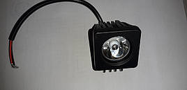 ЛЕД-фара CH016 (1*10W) 6000K 1лампа+лінза